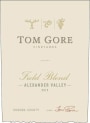 Tom Gore Field Blend 2012 Front Label