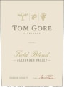 Tom Gore Field Blend 2013 Front Label