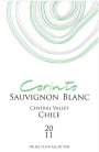 Corinto Wines Sauvignon Blanc 2011 Front Label