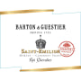Barton & Guestier Saint Emilion Passport 2014 Front Label