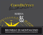 Corte dei Venti Quattroventi Brunello di Montalcino Riserva 2007 Front Label