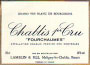 Lamblin et Fils Chablis Fourchaumes Premier Cru 1998 Front Label