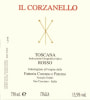 Corzano e Paterno Toscana Il Corzano Rosso 2013 Front Label