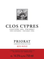 Costers del Priorat Clos Cypres 2010 Front Label