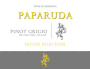 Cramele Recas Paparuda Estate Selection Pinot Grigio 2013 Front Label