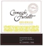 Cremaschi Furlotti Reserve Sauvignon Blanc 2014 Front Label