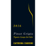 Caterina Zardini Pinot Grigio 2016 Front Label