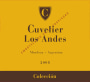 Cuvelier Los Andes Coleccion 2008 Front Label