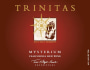 Trinitas Cellars Mysterium Red Blend 2009 Front Label