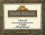 Napa Ridge Triad 1998 Front Label
