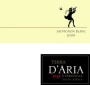 D'Aria Winery Sauvignon Blanc 2009 Front Label