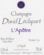 David Leclapart L'Apotre Premier Cru Blanc de Blancs Extra Brut 2009 Front Label