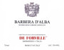 De Forville Barbera d'Alba 2014 Front Label