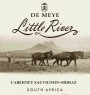 De Meye Wines Little River Range Cabernet Sauvignon-Shiraz 2013 Front Label