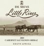 De Meye Wines Little River Range Cabernet Sauvignon-Shiraz 2005 Front Label