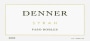 Denner Syrah 2002  Front Label