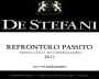 De Stefani Refrontolo Passito Marzemino 2012 Front Label