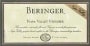 Beringer Napa Valley Viognier 1998 Front Label