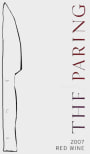 The Paring Red 2007  Front Label