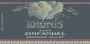 Lolonis Zinfandel 2003 Front Label