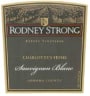Rodney Strong Charlotte's Home Sauvignon Blanc 2000 Front Label