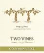 Two Vines Riesling 2011 Front Label