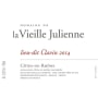 Domaine de la Vieille Julienne Cotes-du-Rhone Lieu-dit Clavin 2014 Front Label
