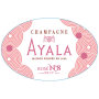 Ayala Brut Rose No. 8 Front Label