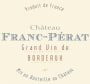 Despagne Chateau Franc-Perat Blanc 2005 Front Label