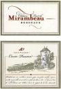 Despagne Chateau Tour de Mirambeau Cuvee Passion Blanc 2013 Front Label