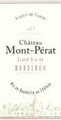 Despagne Chateau Mont-Perat 2012 Front Label