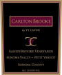 Ty Caton Carlton Brooke Petit Verdot 2014 Front Label