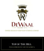 DeWaal Wines Top of the Hill Pinotage 2013 Front Label