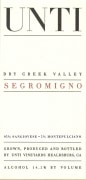 Unti Segromigno Red Blend 2011 Front Label