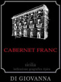 Di Giovanna Sicilia Cabernet Franc 2010 Front Label
