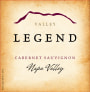 Valley Legend Napa Valley Cabernet Sauvignon 2008 Front Label
