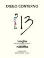 Diego Conterno Langhe Nascetta 2013 Front Label