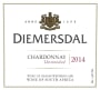 Diemersdal Estate Unwooded Chardonnay 2014 Front Label