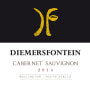 Diemersfontein Wine and Country Estate Cabernet Sauvignon 2015 Front Label