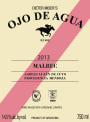Dieter Meier Ojo De Agua Agrelo Malbec 2013 Front Label