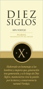 Diez Siglos De Verdejo Rueda 2014 Front Label