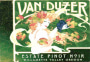 Van Duzer Estate Pinot Noir 2009 Front Label