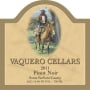 Vaquero Pinot Noir 2011 Front Label