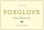Foxglove Chardonnay 2012 Front Label