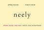 Neely Spring Ridge Vineyard Upper Picnic Block Pinot Noir 2010 Front Label