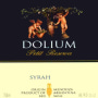 Dolium Winery Petit Reserva Syrah 2009 Front Label