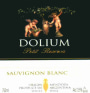 Dolium Winery Petit Reserva Sauvignon Blanc 2009 Front Label