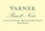 Varner Three Blocks Spring Ridge Vineyard Pinot Noir 2012 Front Label