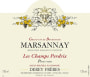 Domain Derey Brothers Marsannay Les Champs Perdrix 2013 Front Label