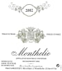 Domain Paul Garaudet Monthelie 2002 Front Label